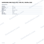 SAMSUNG 990 EVO Plus 4TB M.2 NVMe SSD