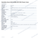 Gamdias Aura GC8 ARGB ATX Mid Tower Case
