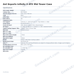 Ant Esports Infinity X ATX Mid Tower Case
