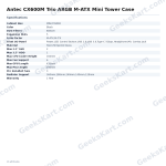 Antec CX600M Trio ARGB M-ATX Mini Tower Case