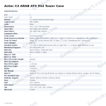 Antec C3 ARGB ATX Mid Tower Case