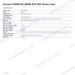 Corsair 3200D RS ARGB ATX Mid Tower Case
