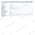 Thermaltake View 380 XL TG Future Dusk ARGB ATX Mid Tower Case