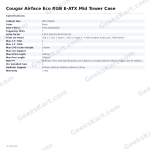 Cougar Airface Eco RGB E-ATX Mid Tower Case