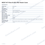 NZXT H7 Flow E-ATX Mid Tower Case