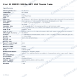 Lian Li SUP01 White ATX Mid Tower Case