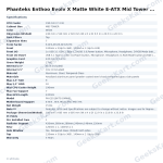 Phanteks Enthoo Evolv X Matte White E-ATX Mid Tower Case