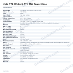 Hyte Y70 White E-ATX Mid Tower Case