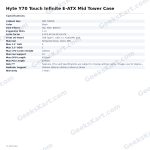 Hyte Y70 Touch Infinite E-ATX Mid Tower Case