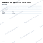 Asus Prime 650 Watt 80 Plus Bronze SMPS