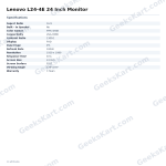 Lenovo L24-4E 24 Inch Monitor
