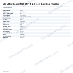 LG UltraGear 24GS65F-B 24 Inch Gaming Monitor