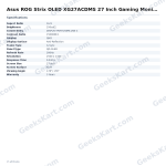 Asus ROG Strix OLED XG27ACDMS 27 Inch Gaming Monitor