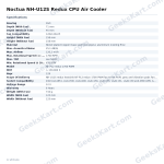 Noctua NH-U12S Redux CPU Air Cooler