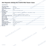 Ant Esports SX310 Pro E-ATX Mid Tower Case