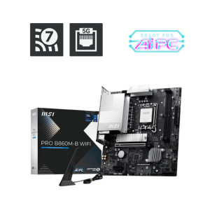 MSI Pro B860M-B Wifi7 DDR5 Intel Motherboard
