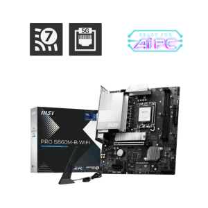 MSI Pro B860M-B Wifi7 DDR5 Intel Motherboard