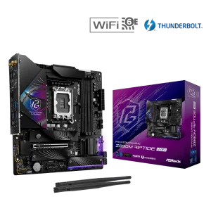 ASROCK Phantom Gaming Z890M Riptide Wifi 6E DDR5 Intel Motherboard