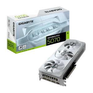 GIGABYTE GeForce RTX 5070 Eagle Ice SFF OC White 12GB Nvidia Graphic Card