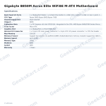 Gigabyte B850M Aorus Elite WiFi6E M-ATX Motherboard