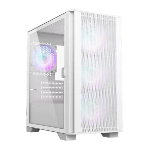 MONTECH Air 100 ARGB MATX Mini Tower Cabinet (White)