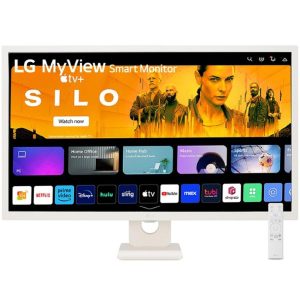 LG 32SR50F 31.5-Inch FHD IPS Smart Monitor with webOS and AMD FreeSync
