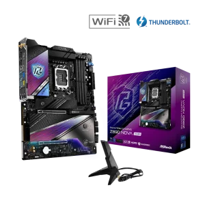ASROCK Phantom Gaming Z890 Nova Wifi DDR5 Intel Motherboard ( Black )