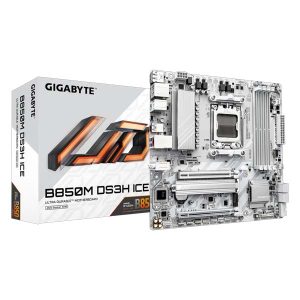 Gigabyte B850M DS3H ICE M-ATX Motherboard (AM5, B850, DDR5)