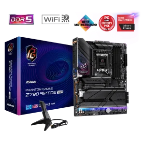 ASROCK Phantom Gaming Z790 Riptide Wifi7 DDR5 Intel Motherboard