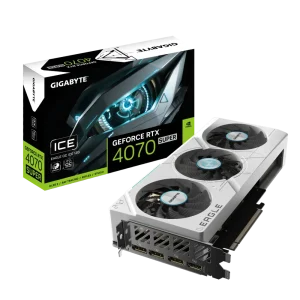 GIGABYTE GeForce RTX 4070 Super Eagle OC ICE 12GB Nvidia Graphics Card