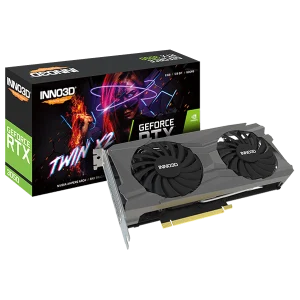 INNO3D Nvidia Geforce RTX 3050 Twin X2 8Gb Gddr6 128-Bit Pci-E 4.0 Integrated Gaming Graphics Card - N30502-08D6-1711Va41