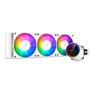 DEEPCOOL Castle 360EX ARGB 360mm CPU Liquid Cooler (White)