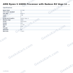 AMD Ryzen 5 3400G Processor with Radeon RX Vega 11 Graphics