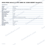 ASUS ROG Astral LC RTX 5090 OC 32GB GDDR7 Graphics Card