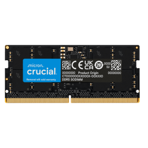 CRUCIAL 32GB ( 32GB x 1 ) 4800MHz DDR5 Laptop Ram ( Black ) ( CL40 )