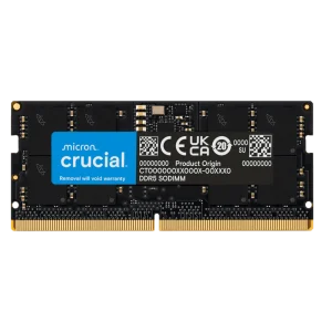 CRUCIAL 32GB ( 32GB x 1 ) 4800MHz DDR5 Laptop Ram ( Black ) ( CL40 )