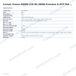 Corsair Frame 4000D LCD RS ARGB Premium E-ATX Mid-Tower PC Case