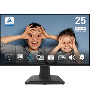 MSI Pro MP252 24.5-Inch FHD 100Hz IPS Monitor with Adaptive Sync & EyesErgo