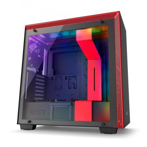 NZXT H700 ATX Mid Tower Cabinet ( Black-Red )
