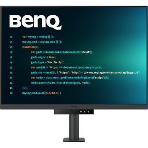 BenQ RD280UA 28.2-Inch 4K UHD Programming Monitor with 3:2 Aspect Ratio and MoonHalo Bias Light