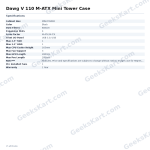 Dawg V 110 M-ATX Mini Tower Case
