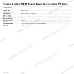 ProLab Design AI888 Super Tower Workstation PC Case