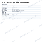 HYTE Y70 E-ATX Mid Tower Taro Milk Case