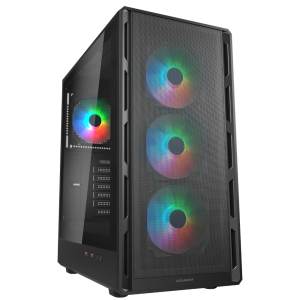 COUGAR Airrface Pure RGB ATX Mid Tower Cabinet ( Black )