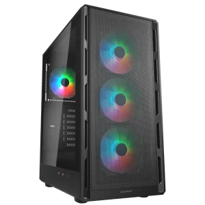 COUGAR Airrface Pure RGB ATX Mid Tower Cabinet ( Black )