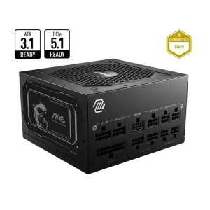 MSI MAG A750GL PCIE5 II 750W 80+ Gold ATX 3.1 Fully Modular Power Supply ( 750W )