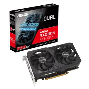 ASUS Dual Radeon RX 6500 XT V2 OC Edition 4GB AMD Graphic Card