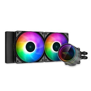 DEEPCOOL Gamerstorm Castle 240EX ARGB 240mm CPU Liquid Cooler (Black)