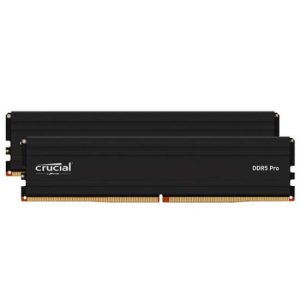 Crucial Pro 32GB Kit (2x16GB) DDR5 6000MHz CL48 UDIMM Memory Kit