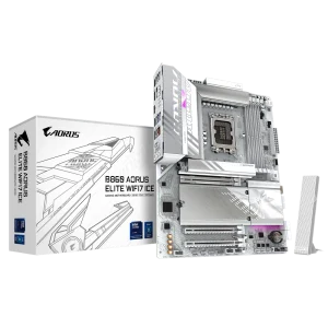 GIGABYTE B860 Aorus Elite Ice Wifi7 DDR5 Intel Motherboard